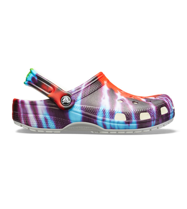 Crocs Baya Classic Tie Dye Graphic Clog Multi Color 206883-90H Men\'s Size 11 NEW Crocs Men main image 3