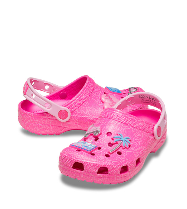 Kids' Mattel Pink Barbie Classic Clog