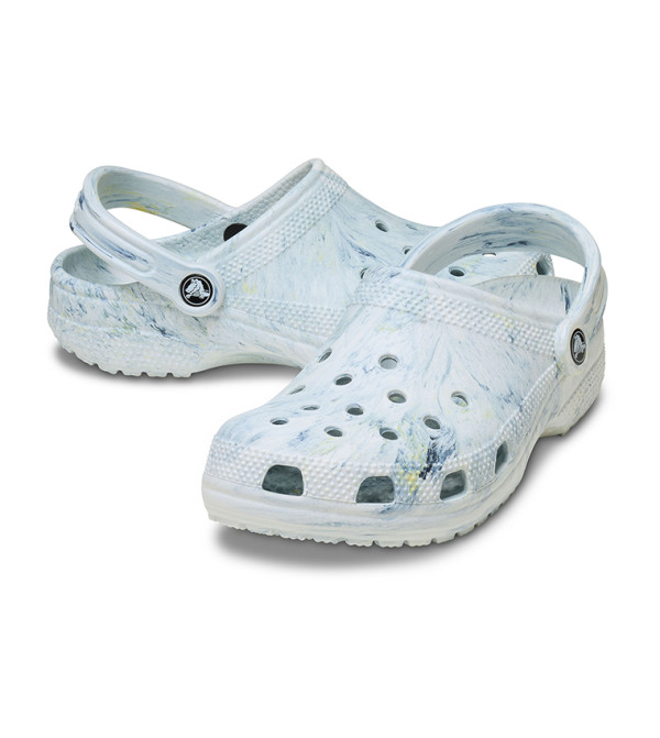 Classic Watercolor Marbled Clog
