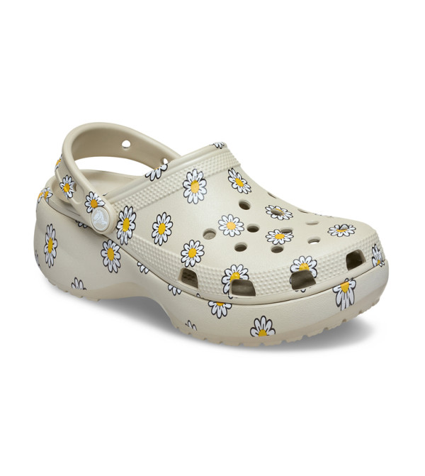 Classic Platform Floral Clog
