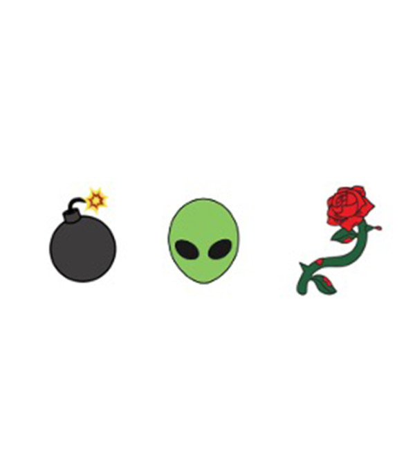 Bomb Alien 3 Pack