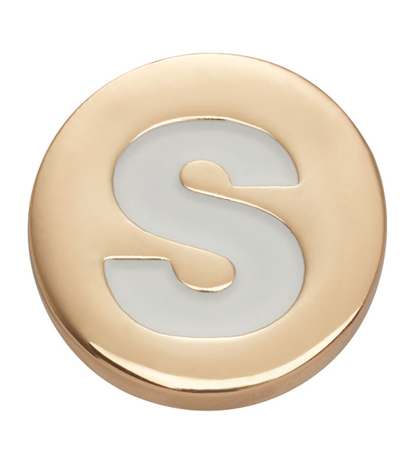 Gold Letter S