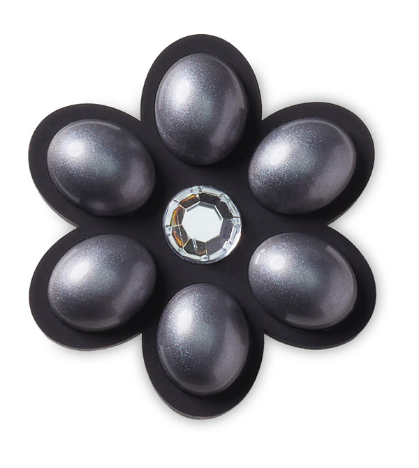 Charcoal Flower Gem