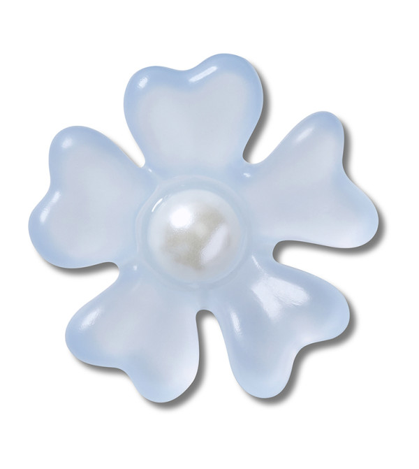 Blue Frost Matte Pearl Flower