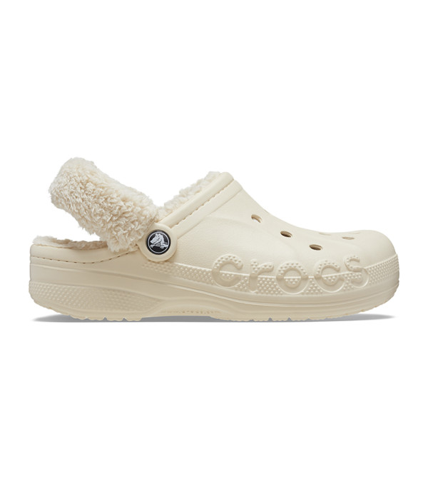 Baya Lined Fuzz Strap Clog