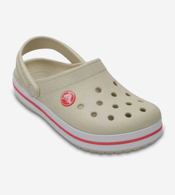 【M's bazaar】 Buy Crocband Cutout Detail Round Toe Clogs - Beige 204537-1AS