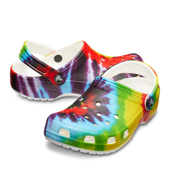 Crocs | Classic Tie Dye Graphics Clogs | Crocs display picture 2