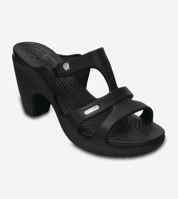 【新品未使用】CROCS Cyprus V Heel W サイプラス6黒22cm Crocs | Cyprus V Heel Open Back Sandals | Crocs