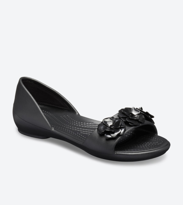 【Crocs 】lina flower flat w 24cm ☆新品未使用品☆ Buy Women's Crocs Lina Flower D'Orsay Flat Online in UAE at Best