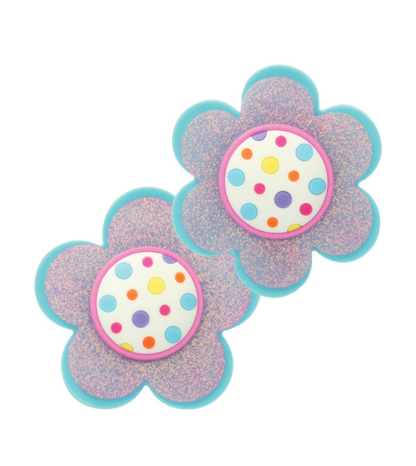 CLP Jbo Flwr Clip (2pc) - Card