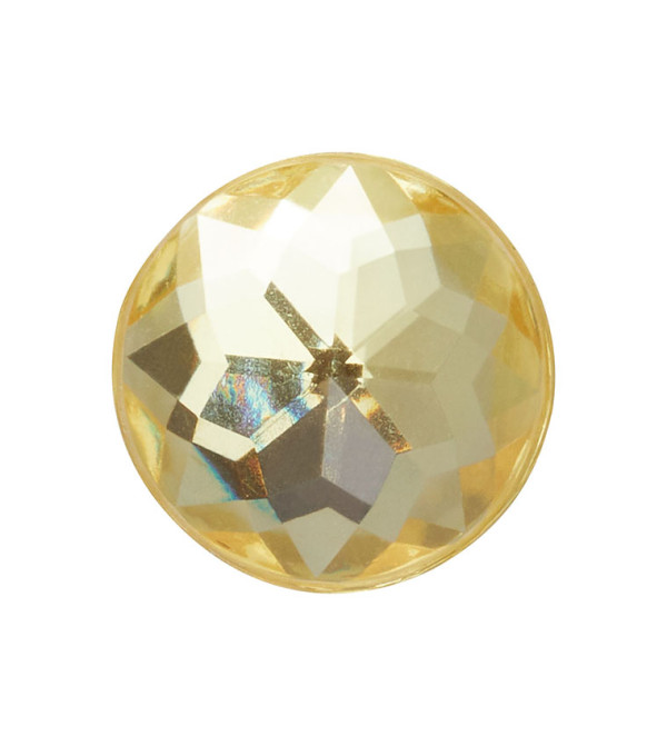 Sparkly Yellow Circle