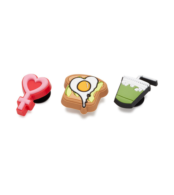 Avocado Toast 3 Pack Jibbitz