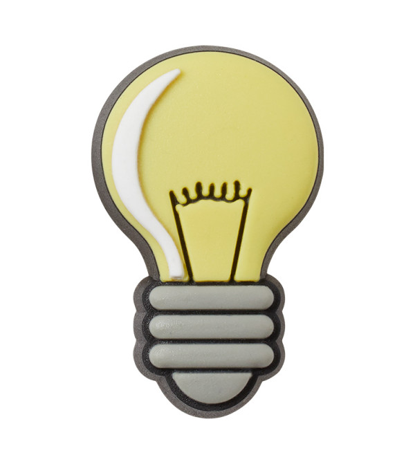 On Light Bulb Jibbitz