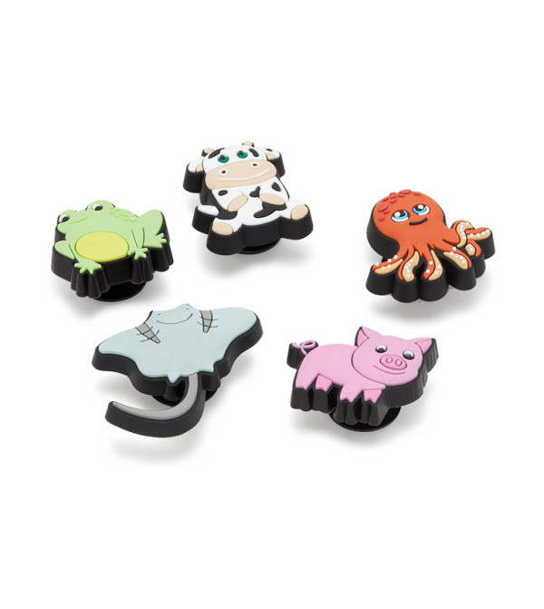 Pack of 5 Cutie Animal Jibbitz
