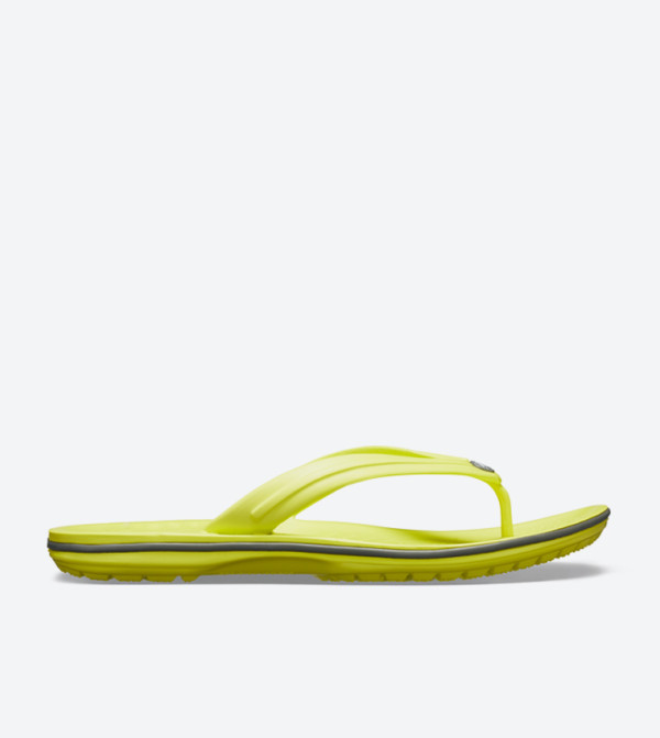 Crocband Round Toe Flip Flops - Yellow 11033-7H1