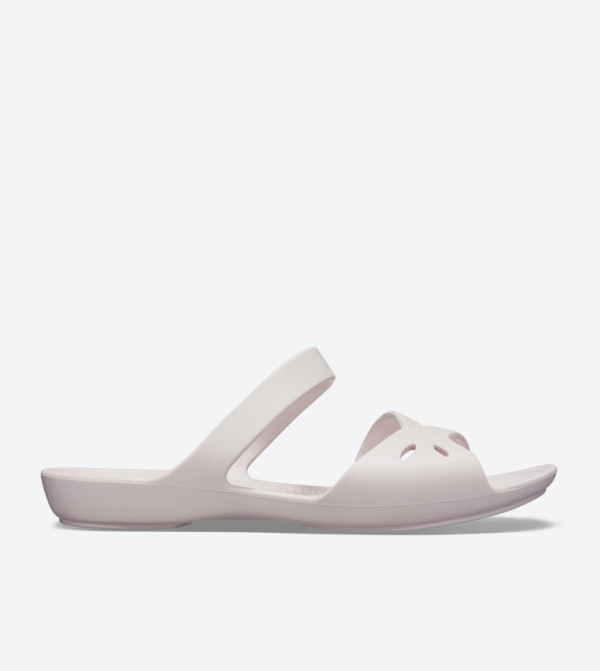 Kelli Open Back Round Toe Sandals - Pink 203991-6PI