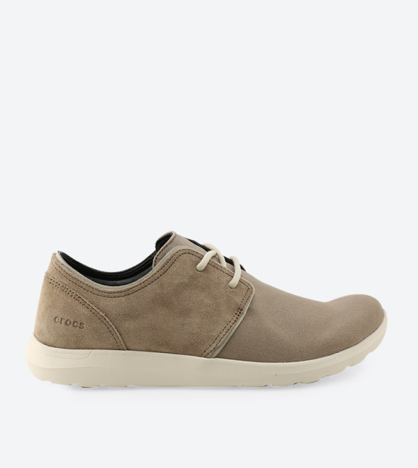 Crocs Lace-Up Shoes - Green