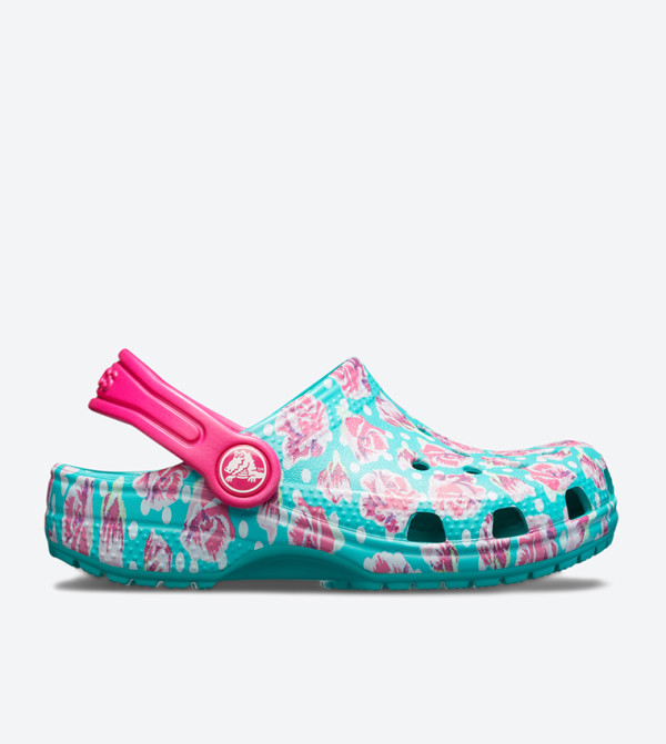 Classic Graphic Clog - Green 204816-3N9