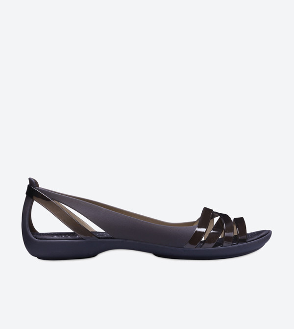 Isabella Huarache Sandals - Black
