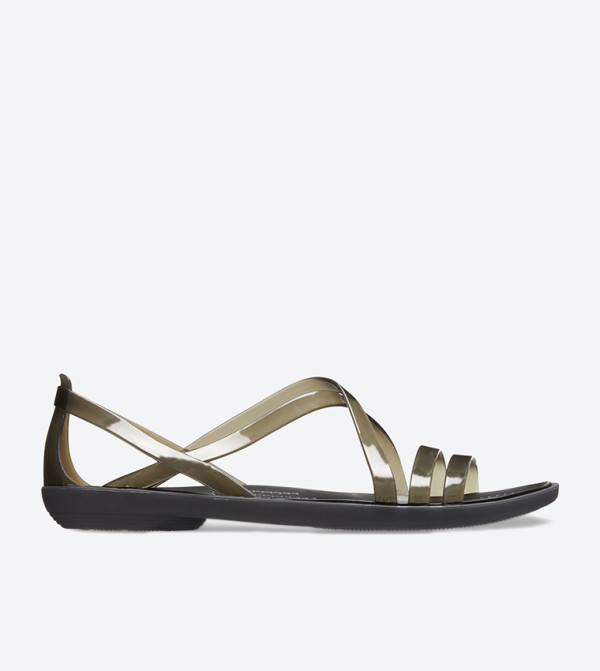 Isabella Strappy Sandals - Black