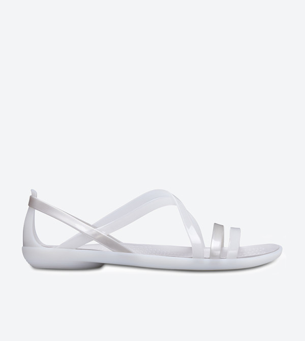 Isabella Strappy Sandals - White