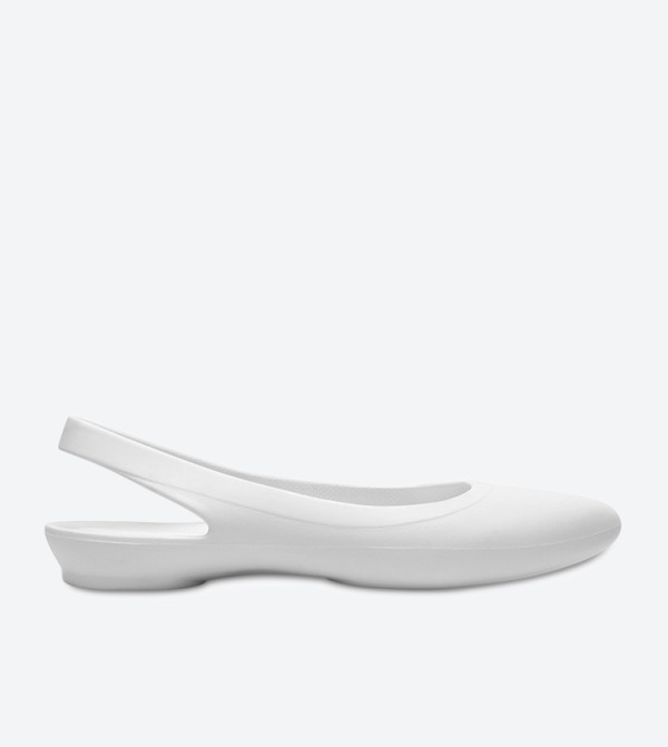 Eve Slingback Ballerinas - White 204955-159