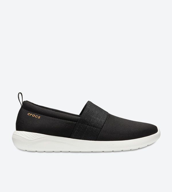 LiteRide Elastic Band Slip-Ons - Black