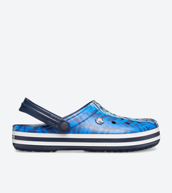 Crocband Graphic III Clog - Navy 205330-0DG