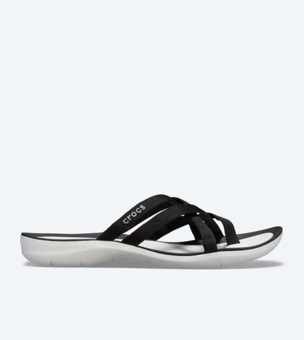 Swiftwater Webbing Strappy Flip Flops - Black 205479-066