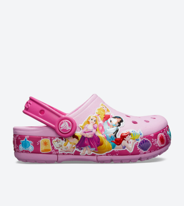 Fun Lab Princess Band Light Clogs - Pink 205496-6I2