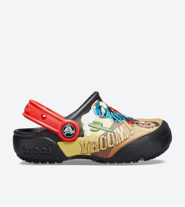 Fun Lab Motorsport Round Toe Clogs - Black 205518-001