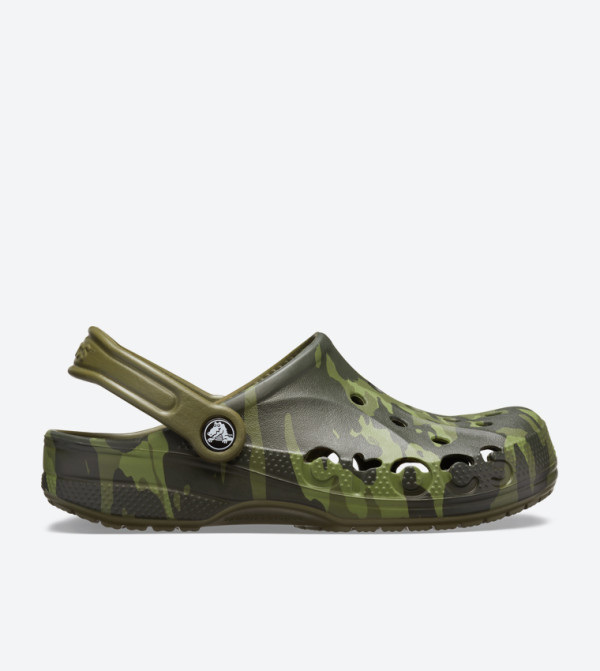Baya Seasonal Graphic Clogs - Green 205665-386