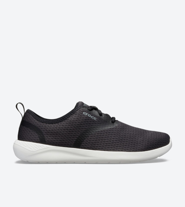 Literide Mesh Lace-Up Closure Sneakers - Black 205678-066