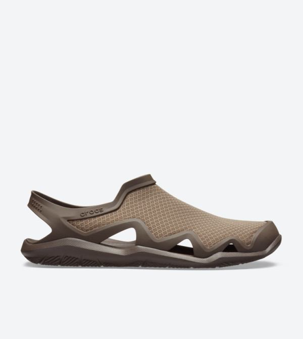 Swiftwater Mesh Wave Round Toe Sandals - Brown 205701-23J