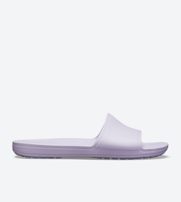 Sloane Broad Strap Round Toe Slides - Purple 205742-530