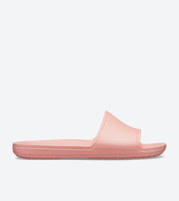 Sloane Broad Strap Round Toe Slides - Orange 205742-737