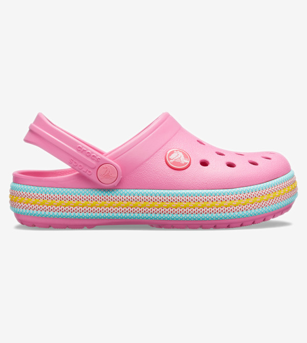 Crocband Sport Cord Clog K - Pink 205899-669