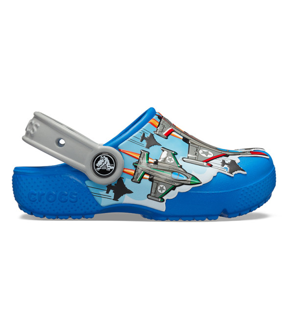 Kids' Crocs Fun Lab Fighter Jets Clog