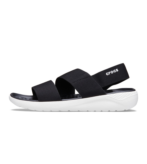 LiteRide Elastic Strap Round Toe Sandals - Multi