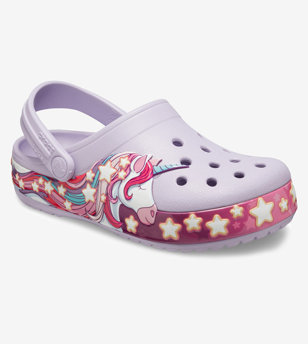 Kids' Crocs FunLab Unicorn Band Clog