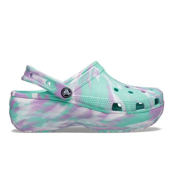 Classic Platform Marbled Clog