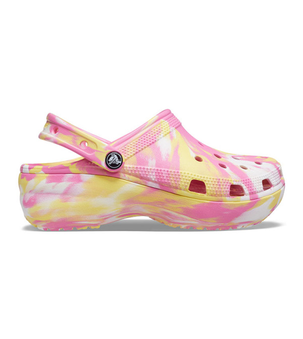 Classic Platform Marbled Clog