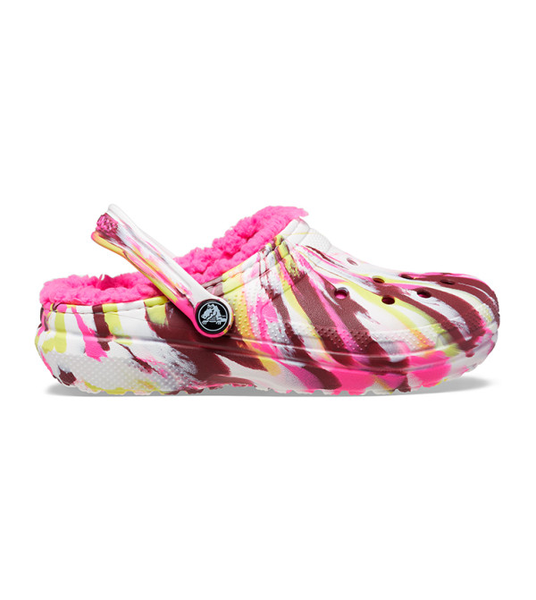 Kids' Classic Lined Marbled Clog