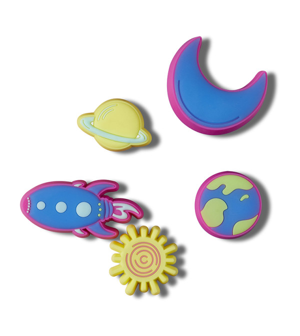 Lights Up Neon Planets 5 Pack