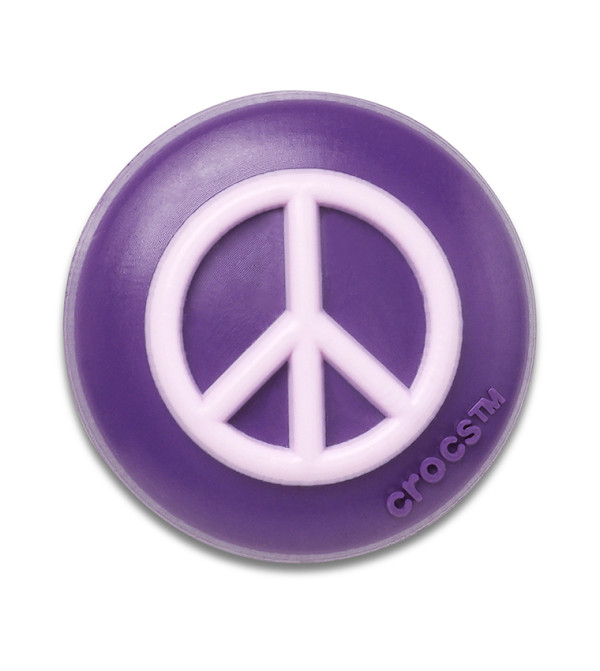Black and Pink Peace Sign