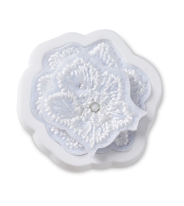 Elegant White Floral 1