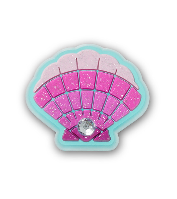 Pink Seashell with Gem