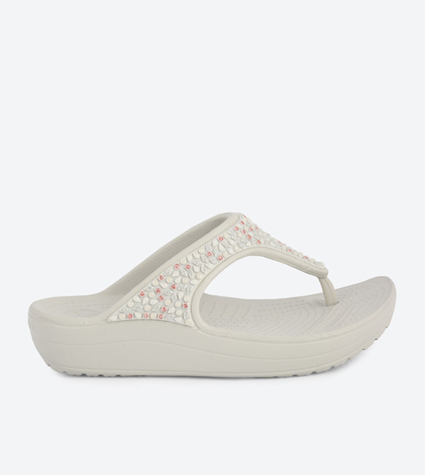 Women's Crocs Sloane Embellished Flip