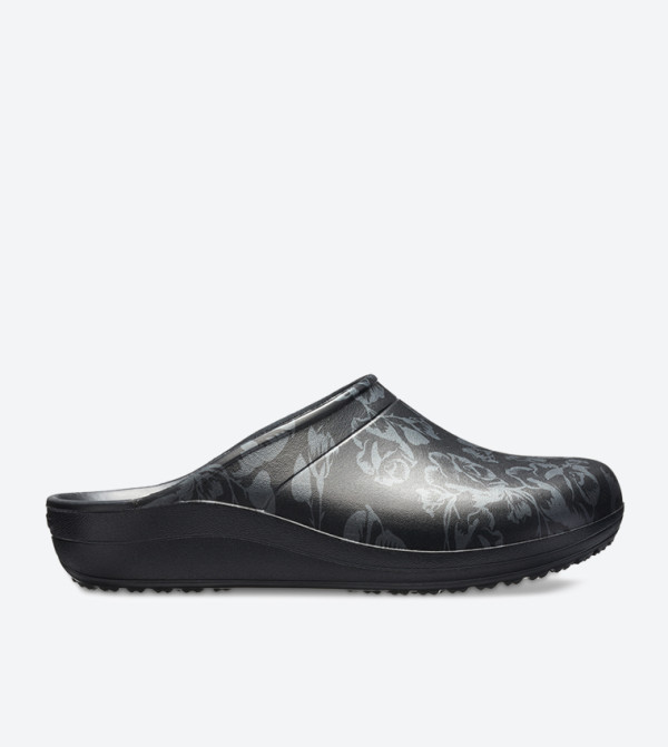 Sloane Graphic Clog - Black 205310-6OO