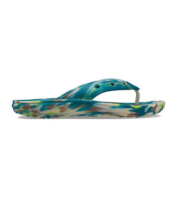 Classic Crocs Marbled Flip